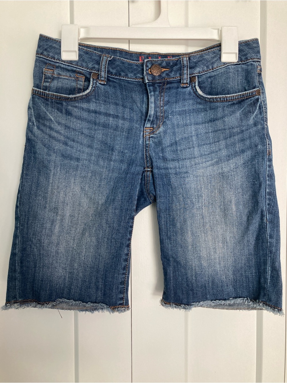 Elle Bermuda Denim Shorts Size 2